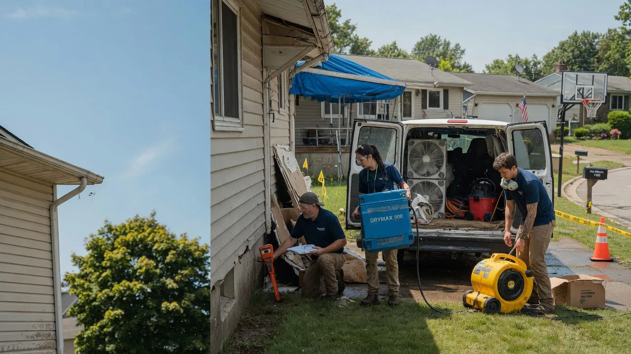 Ceiling Leak Cleanup in Henderson, MN near me